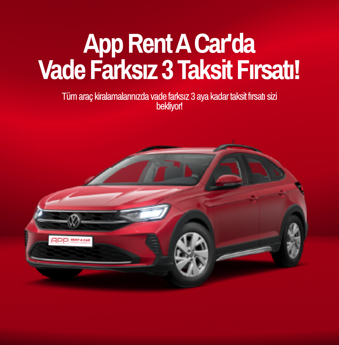 Vade Farksız 3 Taksit Fırsatı!